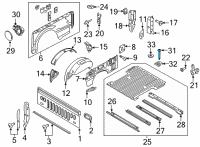 OEM 2018 Ford F-150 Mount Bolt Diagram - -W717000-S901