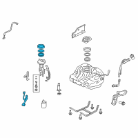 OEM Honda Civic Meter Diagram - 17047-SNC-L00