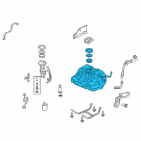 OEM 2007 Honda Civic Tank Set, Fuel Diagram - 17044-SNC-L01