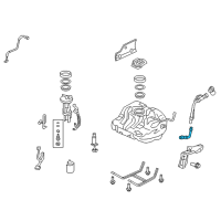 OEM 2006 Honda Civic Tube, Filler Neck Diagram - 17651-SNA-A01