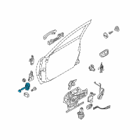 OEM Kia Amanti Checker Assembly-Front Door Diagram - 793803F000