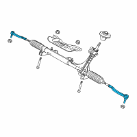 OEM 2014 Ram ProMaster 1500 Tie Rod E-Outer Diagram - 68364925AA