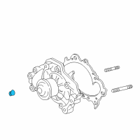 OEM 2003 Lexus ES300 Nut, FLANGE Diagram - 90080-17237