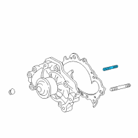 OEM Toyota Highlander Water Pump Assembly Bolt Diagram - 90116-06144