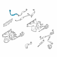 OEM 2019 BMW M2 Oil Pipe Inlet Diagram - 11-42-7-848-524