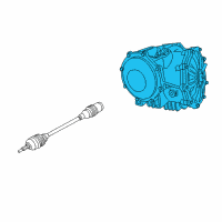 OEM 2005 Chevrolet Corvette Differential Carrier Assembly (3.42 Ratio) Diagram - 24234598