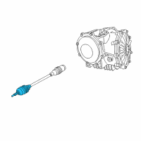 OEM 2008 Chevrolet Corvette Outer Boot Diagram - 19153125