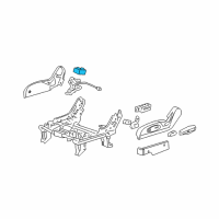 OEM 2005 Chevrolet Equinox Module Asm, Passenger Seat Heater Control Diagram - 22685813