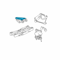 OEM Dodge Magnum Bracket-Transmission Mount Diagram - 4578064AD