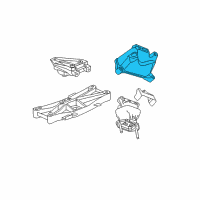 OEM 2007 Dodge Charger Bracket-Engine Mount Diagram - 4578050AB