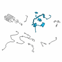 OEM Lincoln MKX PCV Valve Hose Diagram - FT4Z9S468B