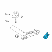 OEM Ford Fiesta Knuckle Diagram - C1BZ-5A969-A
