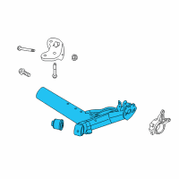 OEM 2019 Ford Fiesta Axle Beam Diagram - C1BZ-5035-B