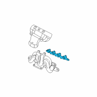 OEM Ford Fusion Gasket Diagram - 3S4Z-9448-AA