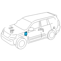 OEM 2015 Lexus GX460 Computer, Suspension Diagram - 89293-60112