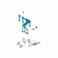 OEM Cable Set Diagram - 90919-22387