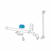 OEM Dodge Caliber BUSHING-SWAY ELIMINATOR Diagram - 5105102AC