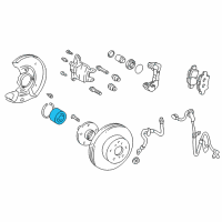 OEM Scion xA Bearing Diagram - 90369-38021