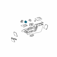 OEM 2003 Jeep Liberty Window Switch Diagram - 56010090AF