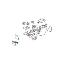 OEM 2005 Jeep Liberty Switch-Power Window Diagram - 56010091AB