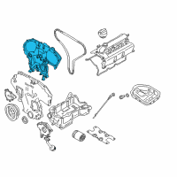 OEM Infiniti QX60 Cover Assy-Front Diagram - 13500-JA11B