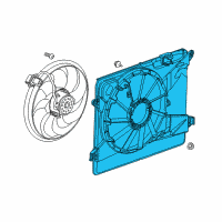 OEM Buick Fan Shroud Diagram - 95484868