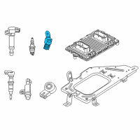 OEM Jeep Compass Ignition Capacitor Diagram - 68080837AB