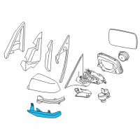 OEM 2015 BMW ActiveHybrid 5 Lower Housing Section, Right Diagram - 51-16-7-308-654