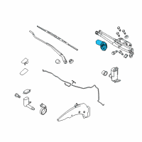 OEM 2011 Ford Transit Connect Front Motor Diagram - 8T1Z-17508-A