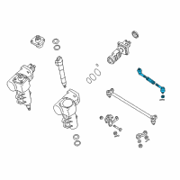 OEM 2000 Nissan Xterra Rod Kit-Tie, RH Diagram - D8510-VK90A