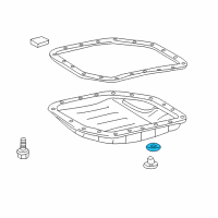 OEM 2012 Toyota Camry Transmission Pan O-Ring Diagram - 90430-12008