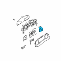 OEM Ford Ranger Oil Gauge Diagram - F87Z-10850-EA