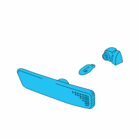 OEM Mercury Side Marker Lamp Diagram - 5L9Z-15A201-AA