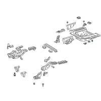 Genuine Toyota Side Panel Plug diagram