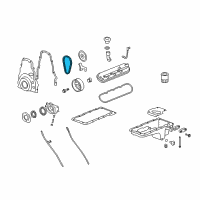 OEM 1999 Chevrolet Camaro Chain Asm-Timing Diagram - 12646386