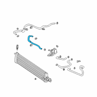 OEM 2001 Toyota Prius Hose Diagram - 87245-47180