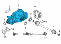 OEM BMW X5 REAR-AXLE-DRIVE Diagram - 33-10-7-618-732