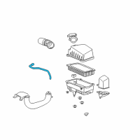 OEM 2003 Ford Focus Hose Diagram - YS4Z-6A664-AB