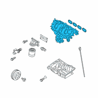 OEM Lincoln Corsair Intake Manifold Diagram - K2GZ-9424-A