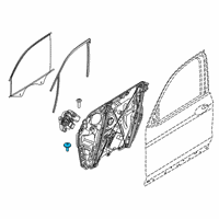 OEM BMW X3 Fillister Head Screw Diagram - 07-14-7-156-542