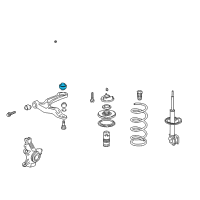 OEM Honda Odyssey Arm, Right Front (Lower) Diagram - 51393-SHJ-A01