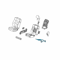 OEM 2012 Acura TSX Heater, Right Front Diagram - 81134-TL2-A02