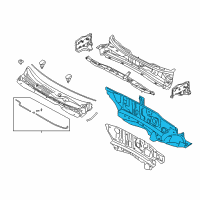 OEM Kia Sportage Panel Complete-Dash Diagram - 643003W550