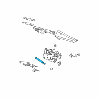 OEM Pontiac Strut Asm-Rear Compartment Lid Diagram - 15946803