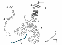 OEM 2022 BMW X6 TENSION STRAP Diagram - 16-11-7-468-279