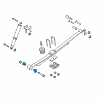 OEM 2020 Ford Ranger Spring Front Bushing Diagram - JB3Z-5781-A