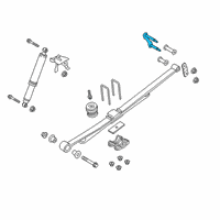 OEM Ford Shackle Diagram - AB3Z-5776-A