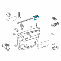 OEM 2018 Lexus RX350 PANEL SUB-ASSY, FR D Diagram - 67605-0E022-C0