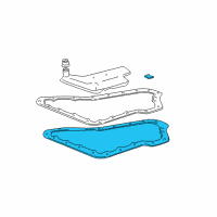 OEM Oldsmobile Aurora Oil Pan Diagram - 24206181