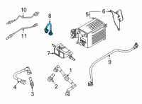 OEM 2021 Ford F-150 HOSE - CONNECTING Diagram - ML3Z-9D333-H